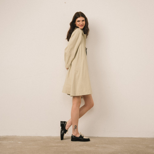 Yacht Flats, black&cream  | Balagan Studio