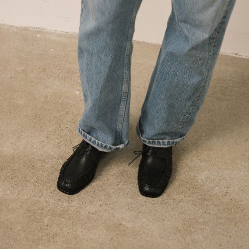 Odette Flats, black | Balagan Studio