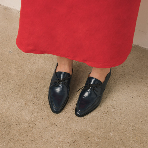 Edith Heels, navy gloss | Balagan Studio