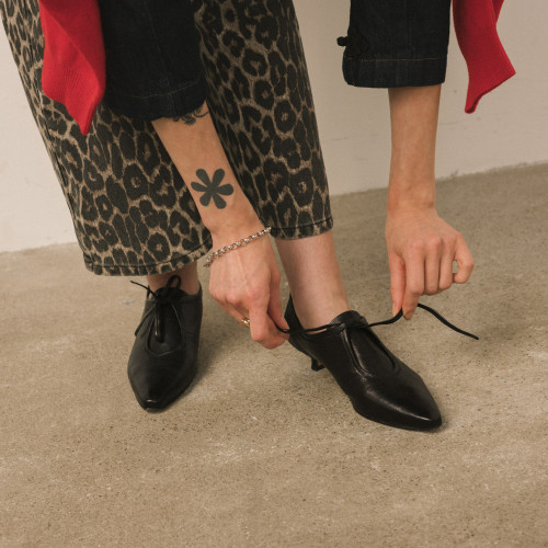 Carole Heels, black | Balagan Studio