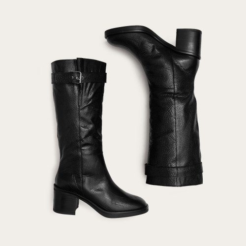 Sejan High Boots, black | Balagan Studio