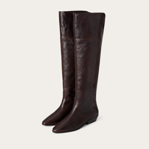 Columbus High Boots, deep brown Bogna x Balagan | Balagan Studio