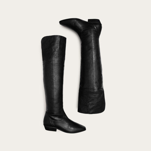 Columbus High Boots, black | Balagan Studio