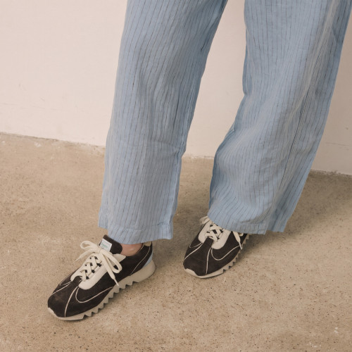 Karish sneakersy, czekoladowy brąz welur | Balagan Studio