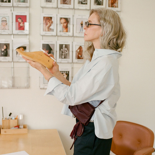 Bibiana saszetka S, bordowy | Balagan Studio