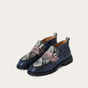 Burton Boots, python pattern mix