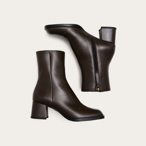 Jenna Boots, deep brown | Balagan Studio