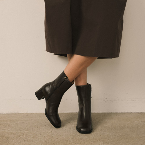 Jenna Boots, deep brown | Balagan Studio