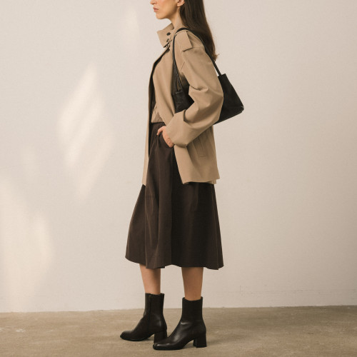 Jenna botki, ciemny brąz| Balagan Studio