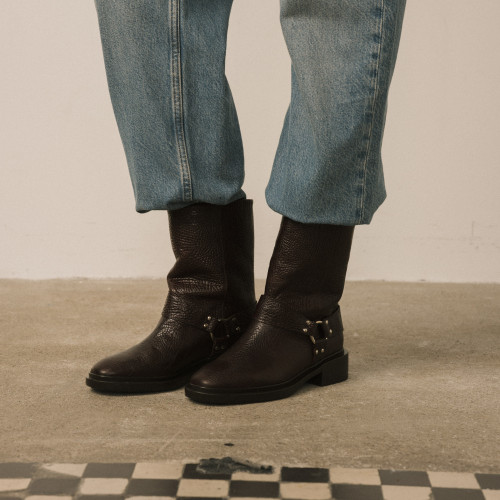 Bruce Boots, deep brown