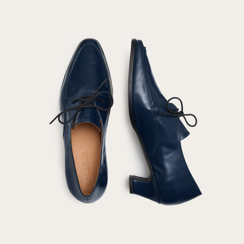 Edith Heels, navy gloss | Balagan Studio