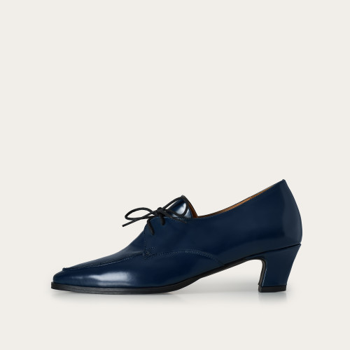 Edith Heels, navy gloss | Balagan Studio