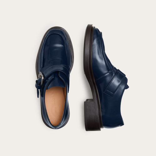 Dorian Flats, navy gloss | Balagan Studio