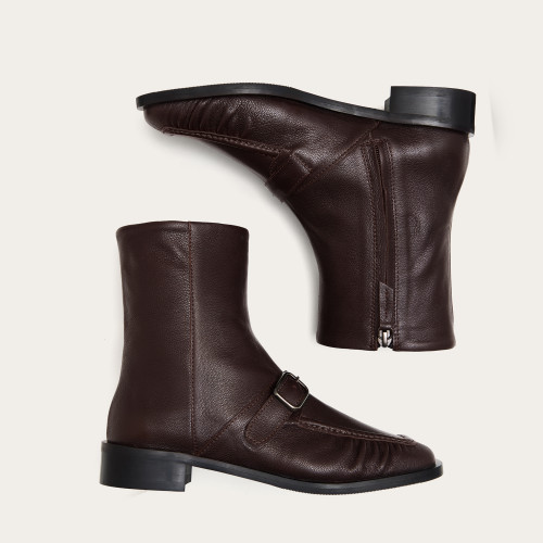 Umbria Boots, deep brown | Balagan Studio