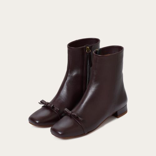 Livia Boots, mahogany| Balagan Studio