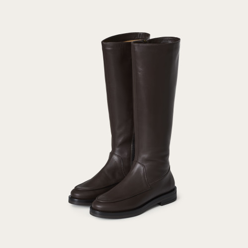 Dakota High Boots, deep brown | Balagan Studio