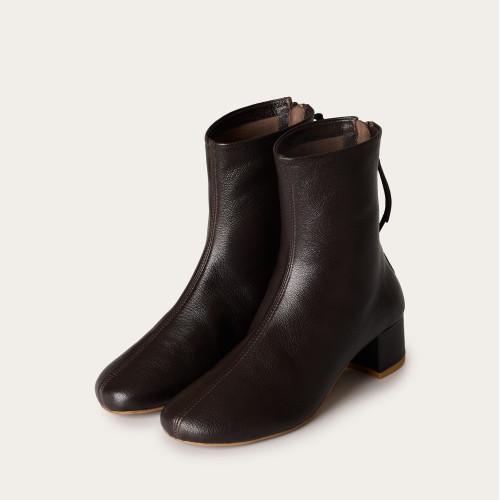Dolly Boots, deep brown| Balagan Studio