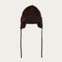 Halina Hat, brown melange