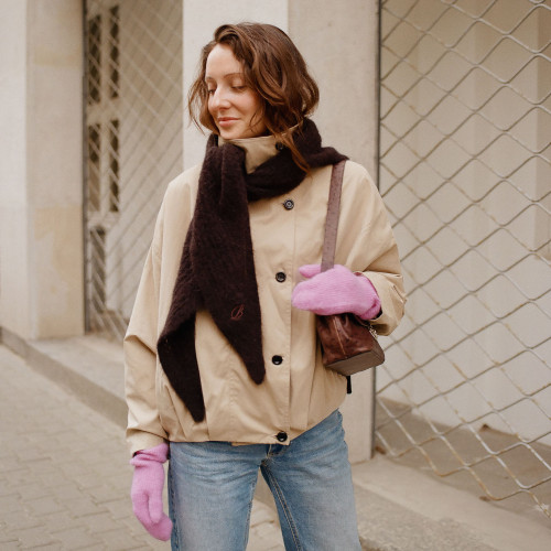 Hala Scarf, brown | Balagan Studio