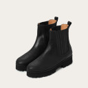 Trisha Boots, waxed black
