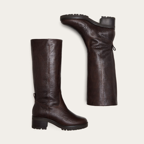 Ikar High Boots, deep brown  I  Balagan Studio
