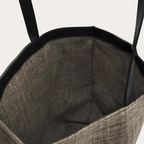 Kaitz Bag XL, dark grey linen | Balagan Studio