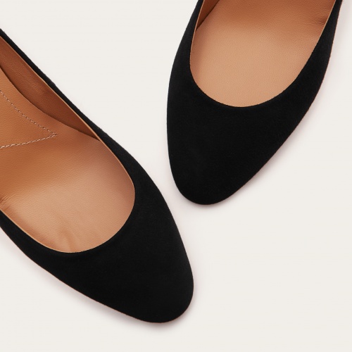 Migdal High Heels, black suede | Balagan Studio