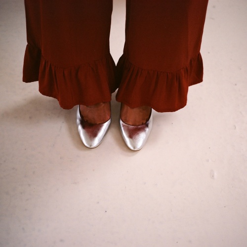 Migdal High Heels, silver | Balagan Studio