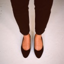  Migdal Low Heels, black suede-6 