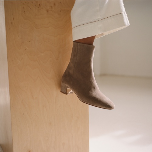 Stav Boots, grey suede | Balagan Studio