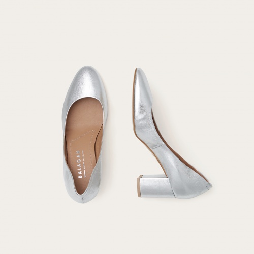 Migdal High Heels, silver | Balagan Studio