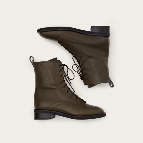 Tzava Boots, olive green | Balagan Studio