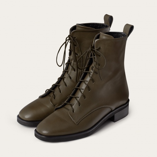 Tzava Boots, olive green | Balagan Studio
