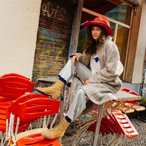 Tzava Boots, sand velvet | Balagan Studio