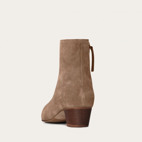 Ringo Boots High Heels, grey suede OUTLET | Balagan Studio