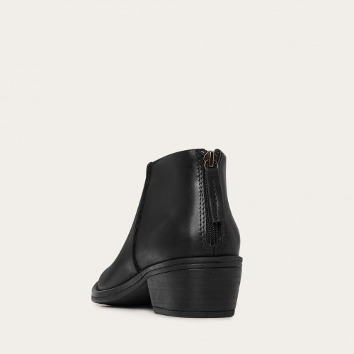 Lea Boots, black rustic OUTLET | Balagan Studio
