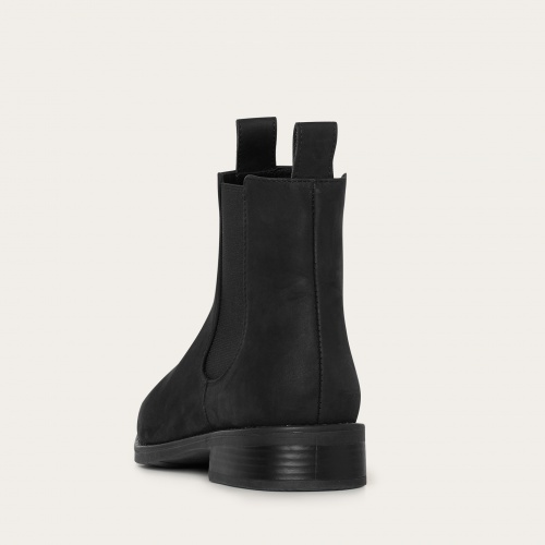 Negew Chelsea Boots, waxed black | Balagan Studio