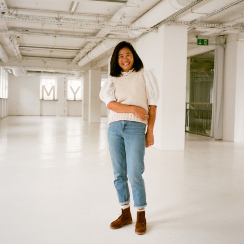 Tefer botki, rudy welur | Balagan Studio