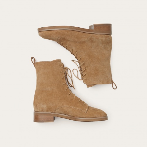 Tzava Boots, sand velvet | Balagan Studio