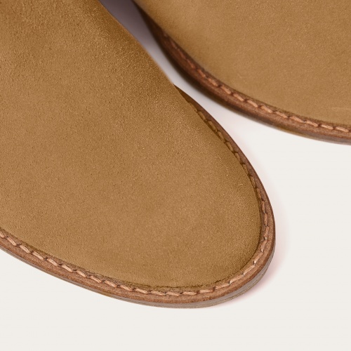 Lea Boots, sand velvet | Balagan Studio