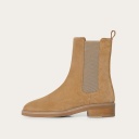 Arava Chelsea Boots, sand velvet