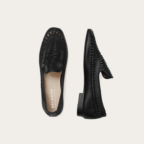 Arig półbuty, czarny | Balagan Studio