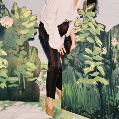 Schpitz czółenka, waniliowy zamsz | Balagan Studio