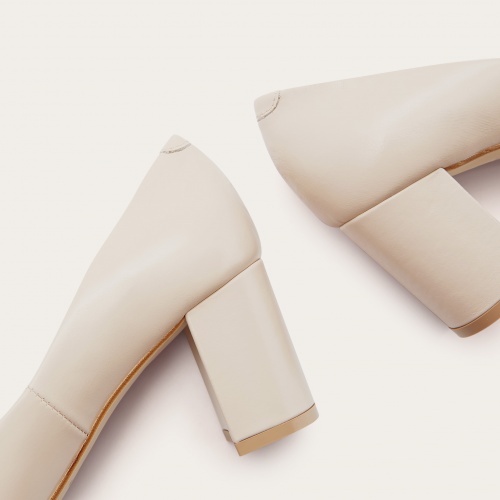 Migdal High Heels, cream OUTLET | Balagan Studio