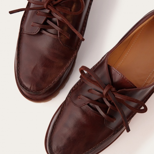 Tefer Flats, brown rustic OUTLET | Balagan Studio