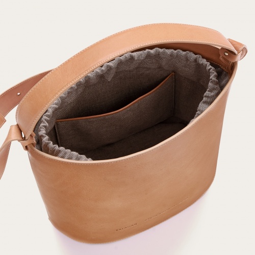 Kubełek Champagne torebka M, naturalny OUTLET | Balagan Studio