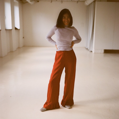 Dora Low Heels, silver glitter OUTLET | Balagan Studio