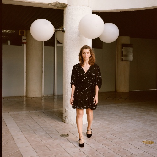 Dora High Heels, black suede OUTLET | Balagan Studio