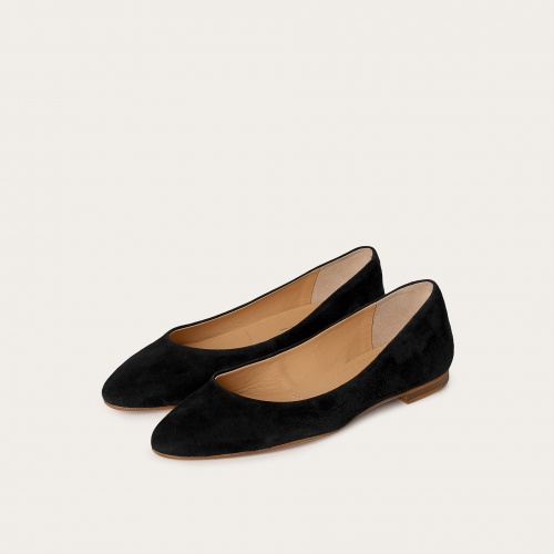 Mishor Ballerina, black suede OUTLET | Balagan Studio