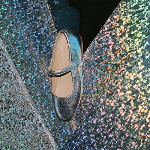 Pass baleriny, srebrny OUTLET | Balagan Studio